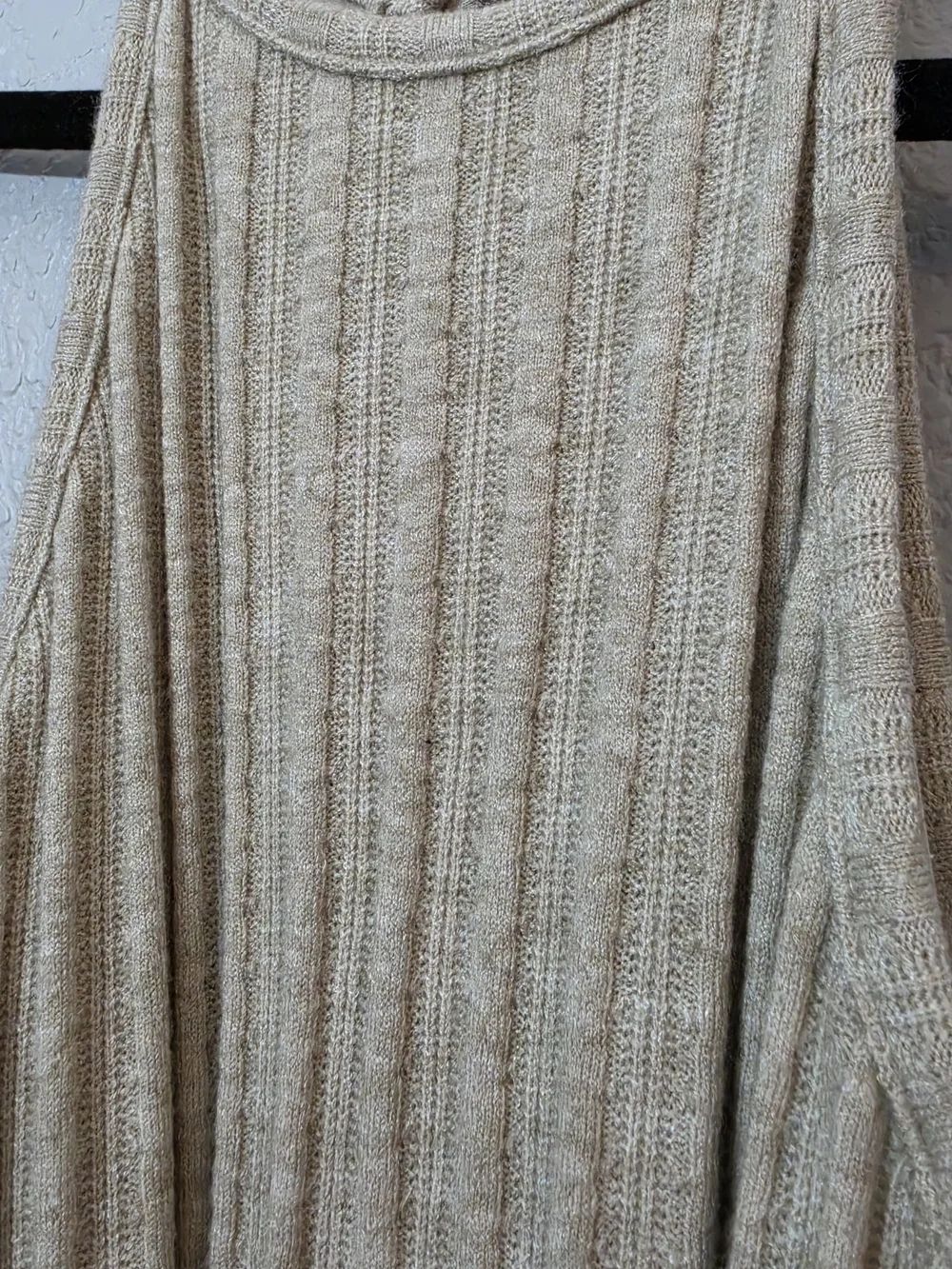 NWT Anthropologie/Amadi Caroline Knit Halter Maxi Dress In Oatmeal Womens M - Picture 6 of 16